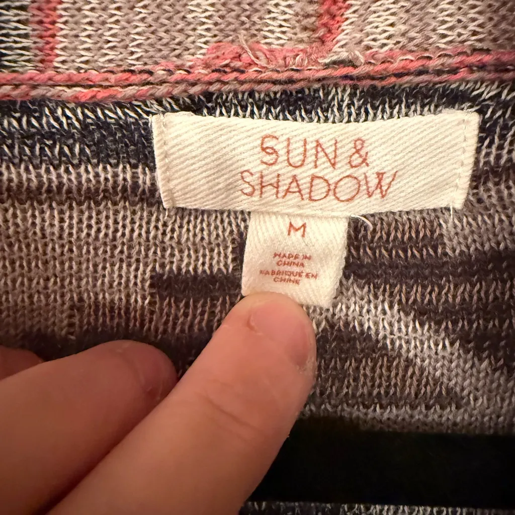 Sun & Shadow Multicolor Geometric Cardigan - Image 4