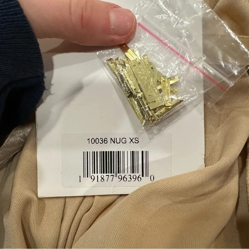 Mac Duggal 10036 Cape Sleeve Embellished Dress XS - Image 16