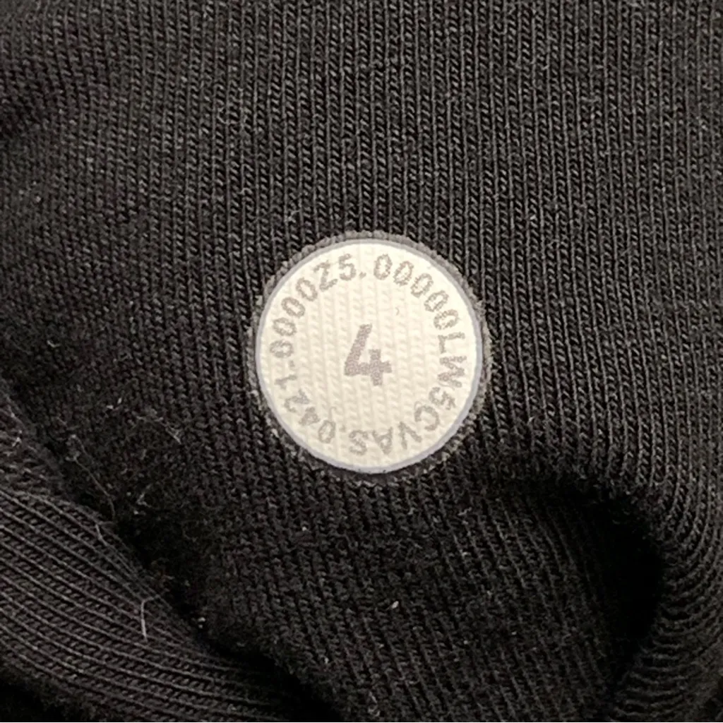 Lululemon Original Scuba Jogger Sweatpants size 4 Black - Image 3