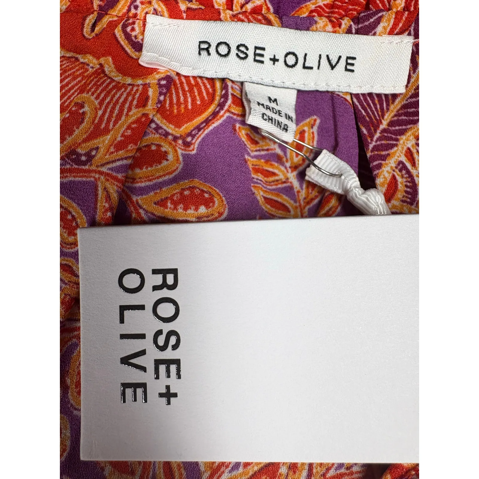 Rose & olive orange short sleeve - Image 5