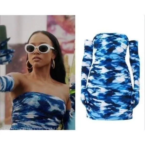 Elegant Blue Patterned One - Image 2