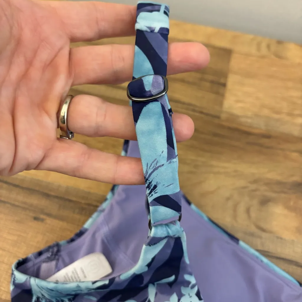 Athleta Tiger Lilly Tropical Floral Print Bikini Swim Top - Image 6