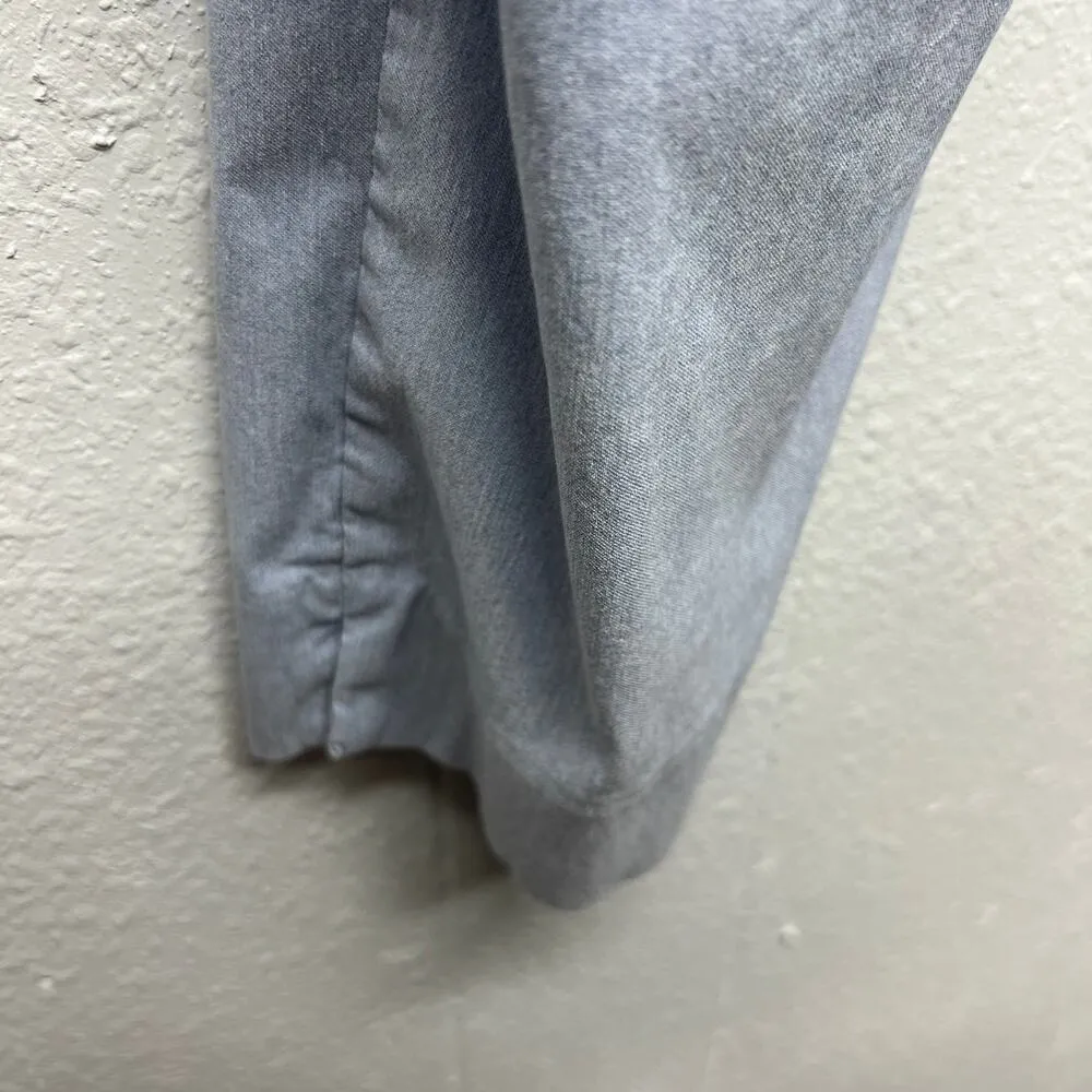 Hilary Radley Cropped Pull On Career Office Workwear Blue Pants Womens Size XXL - Image 9