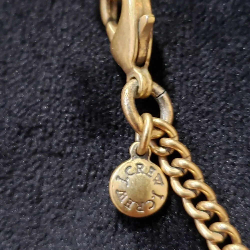 J.CREW Pink Beaded Necklace Womens Fashion Statement Jewelry with Lobster Clasp - Image 7