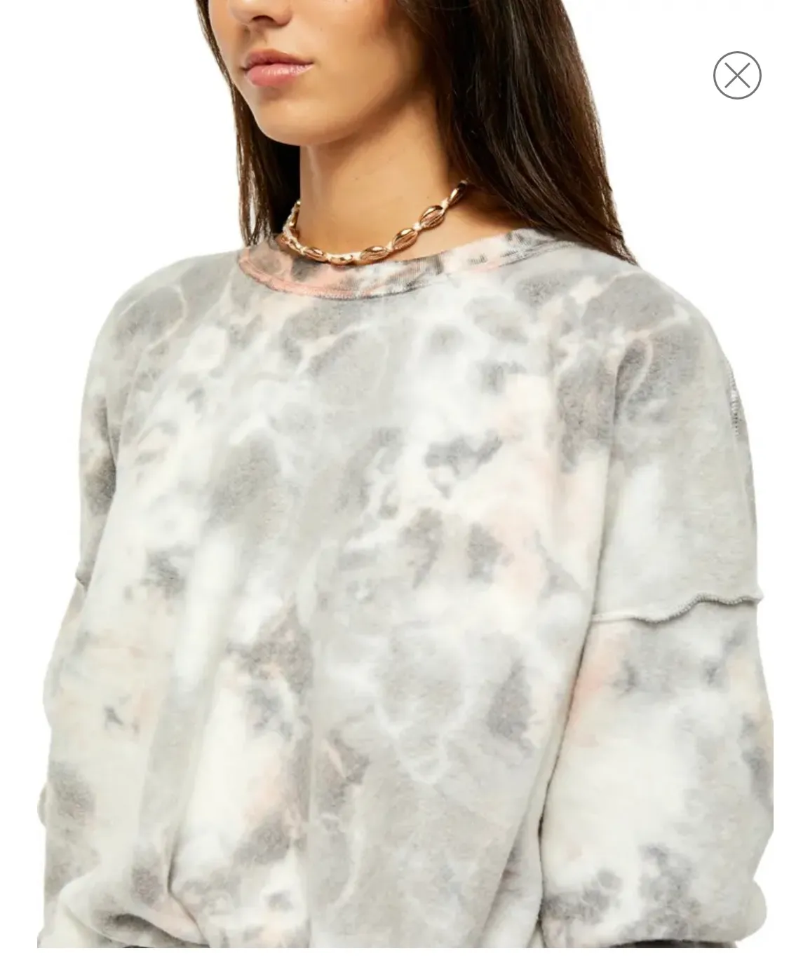 Kelly Tie dye lounge set coral XS - Image 5