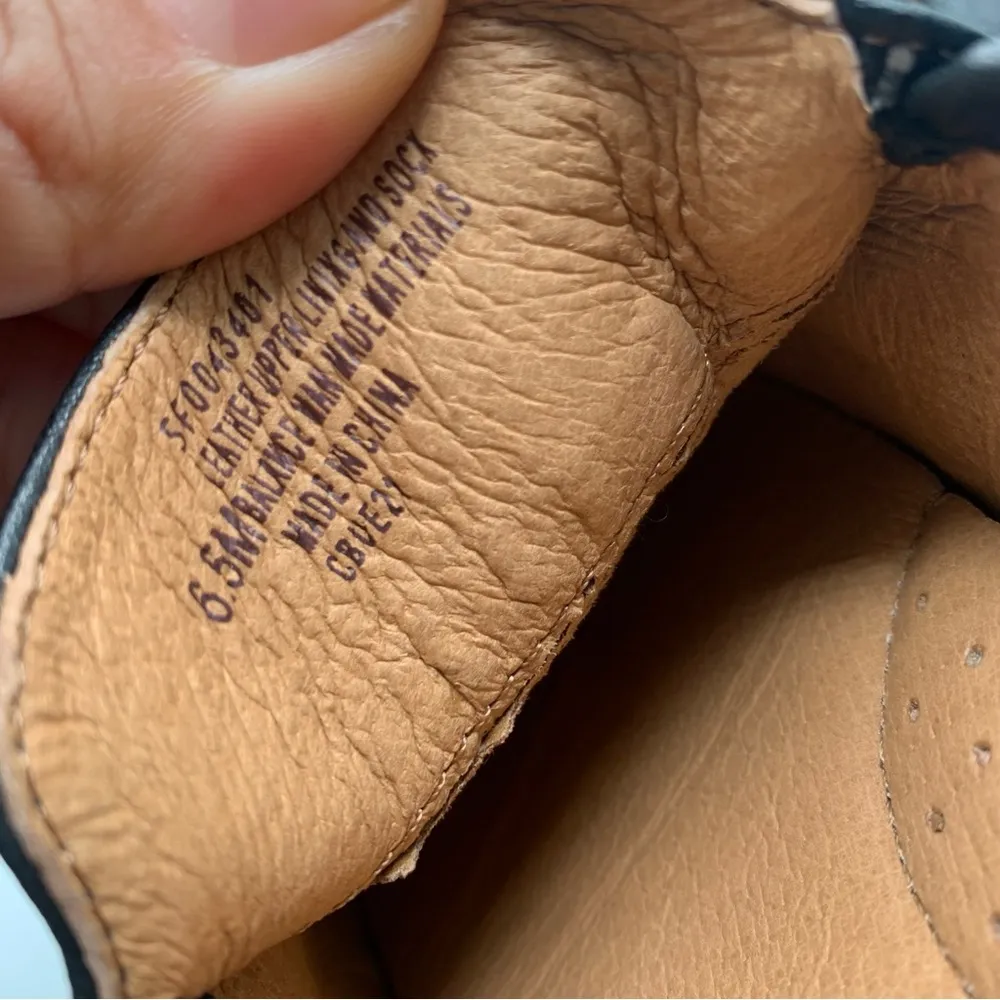 NEW Women's Sofft Somers Moc Shoes slip on mules black soft leather SZ 6.5M 1299 - Image 7