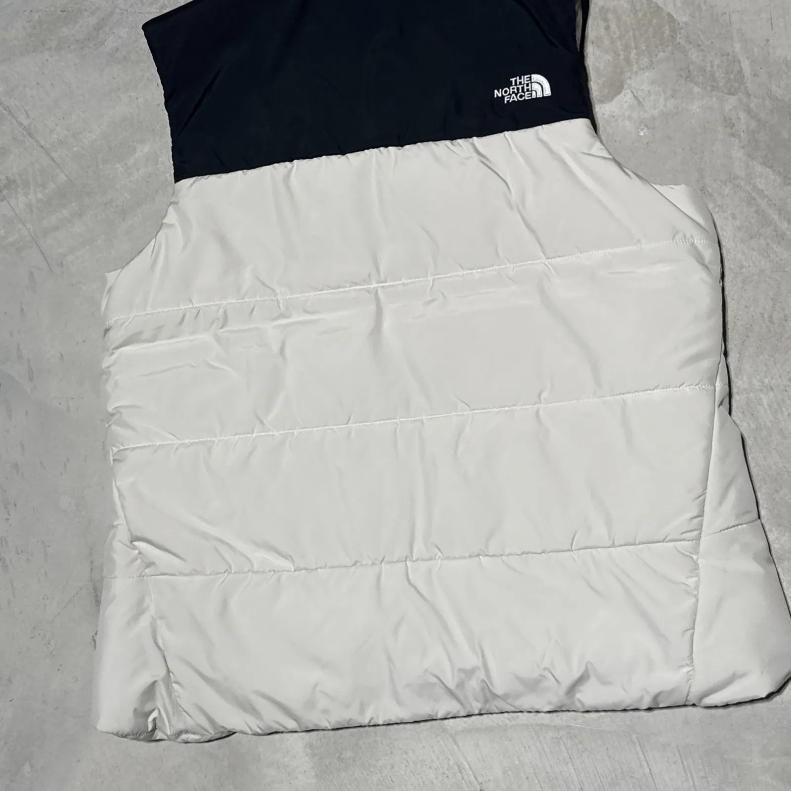 The North Face Vest Jacket Everyday Puffer Lightweight Womens SZ M Johnson Logo - Image 9