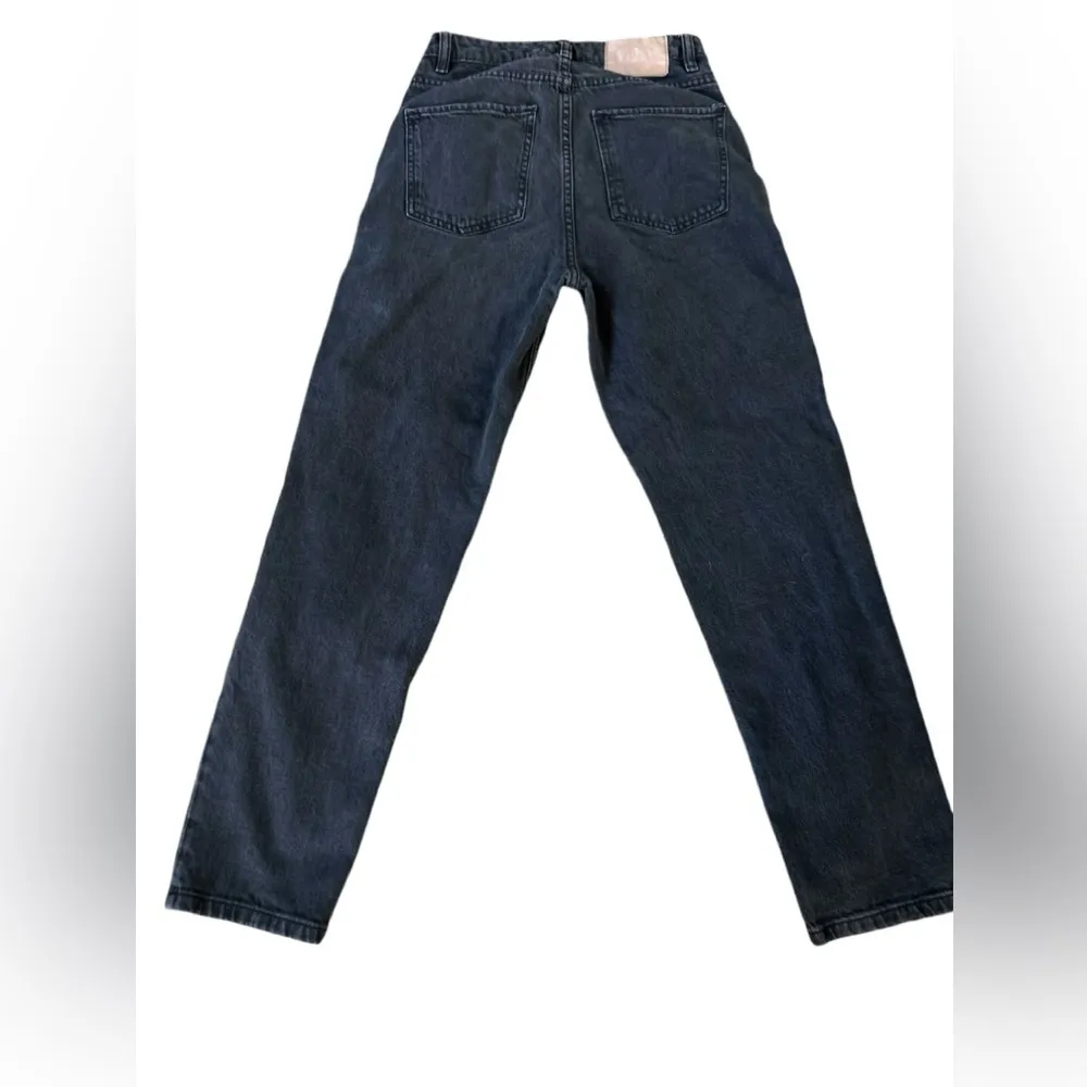 Zara Women's Vintage High-Waisted Black Jeans Size M 90s Style‎ - Image 8