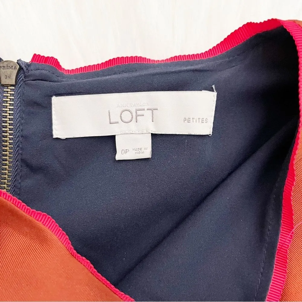 LOFT sleevless colorful dress - Image 4