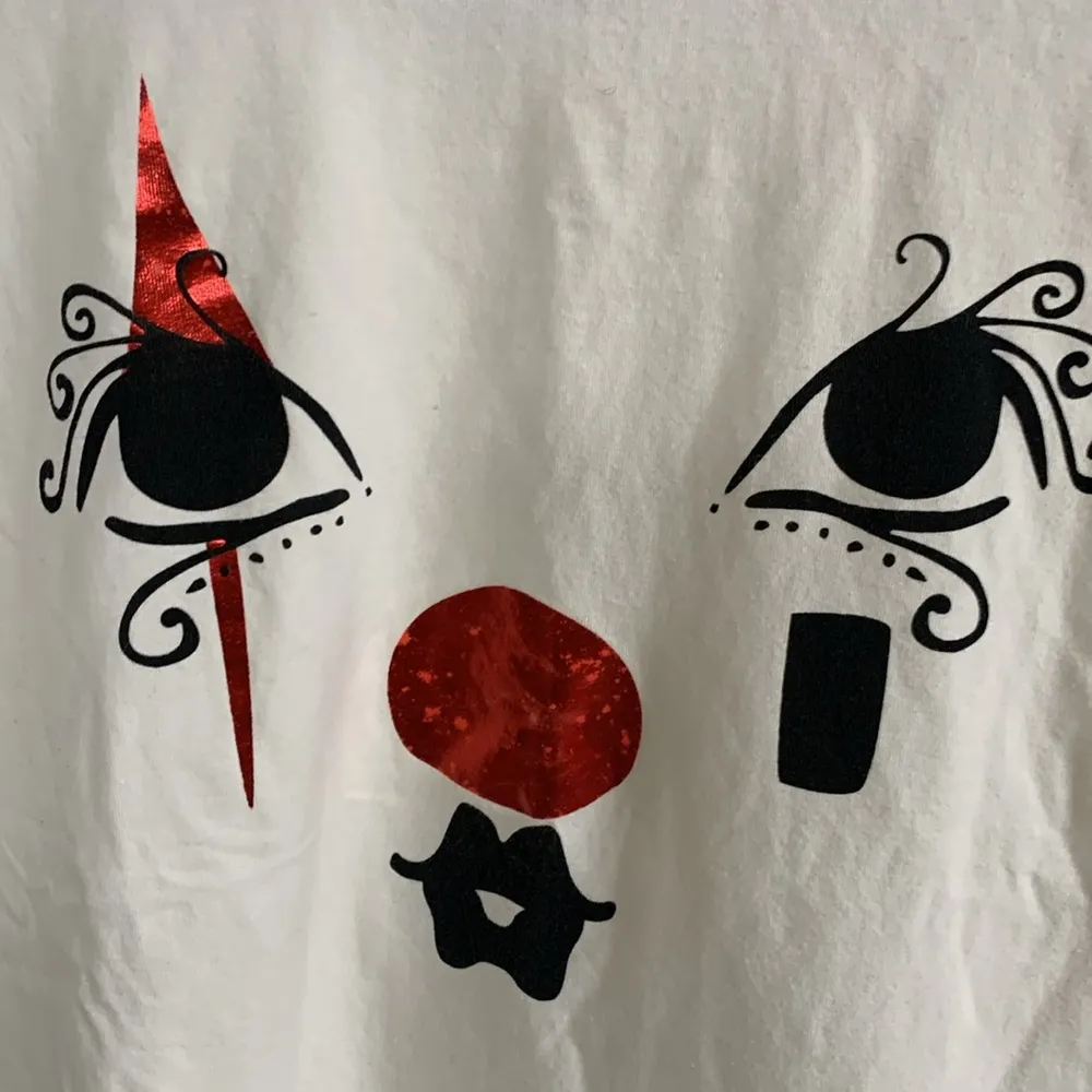 Zara Evening Collection Clown Tee Size M - Image 2