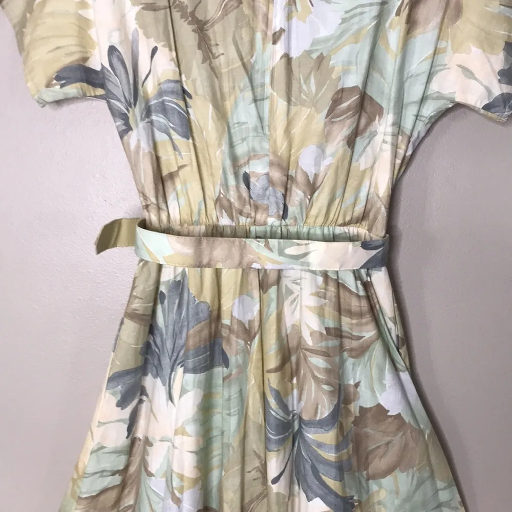 Vintage California looks made in USA prairie dress 100% cotton size 12P - Image 8