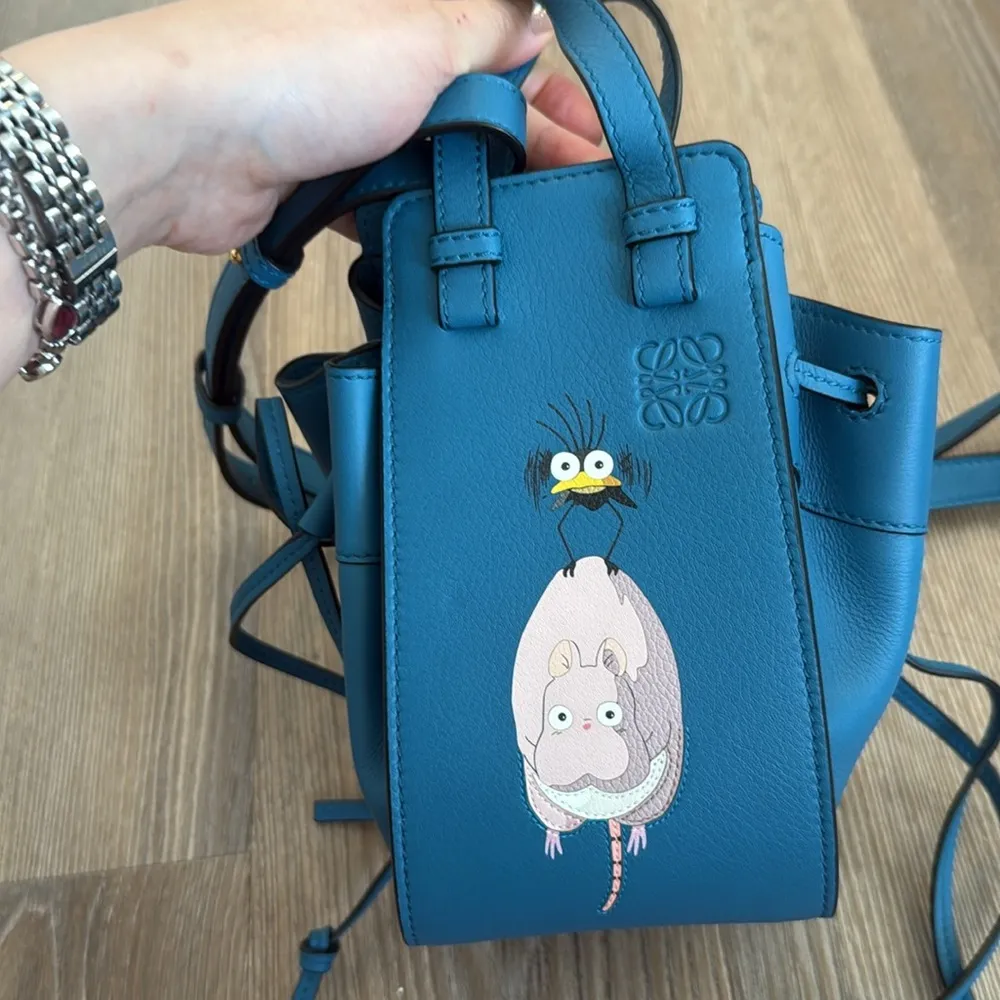 Loewe x Studio Ghibli 2022 Spirited Away 'Bô Mouse' Mini Hammock Bag - Image 3