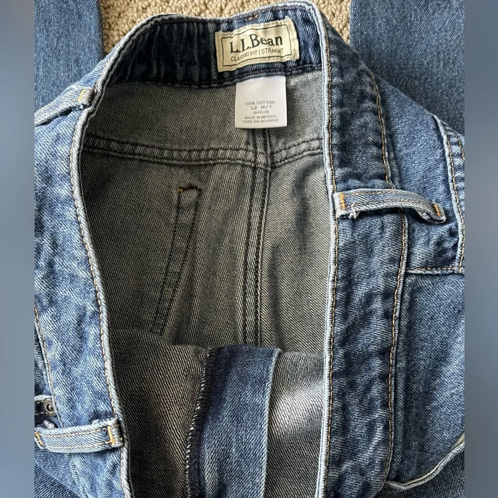 LL Bean Women’s Classic Fit Straight Jeans - Image 6