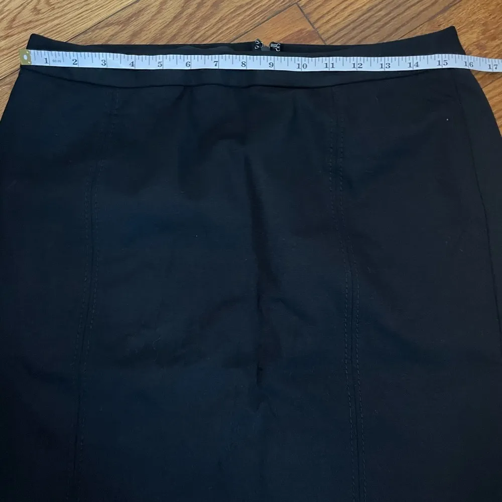 Talbots Black Pencil Skirt o - Image 2