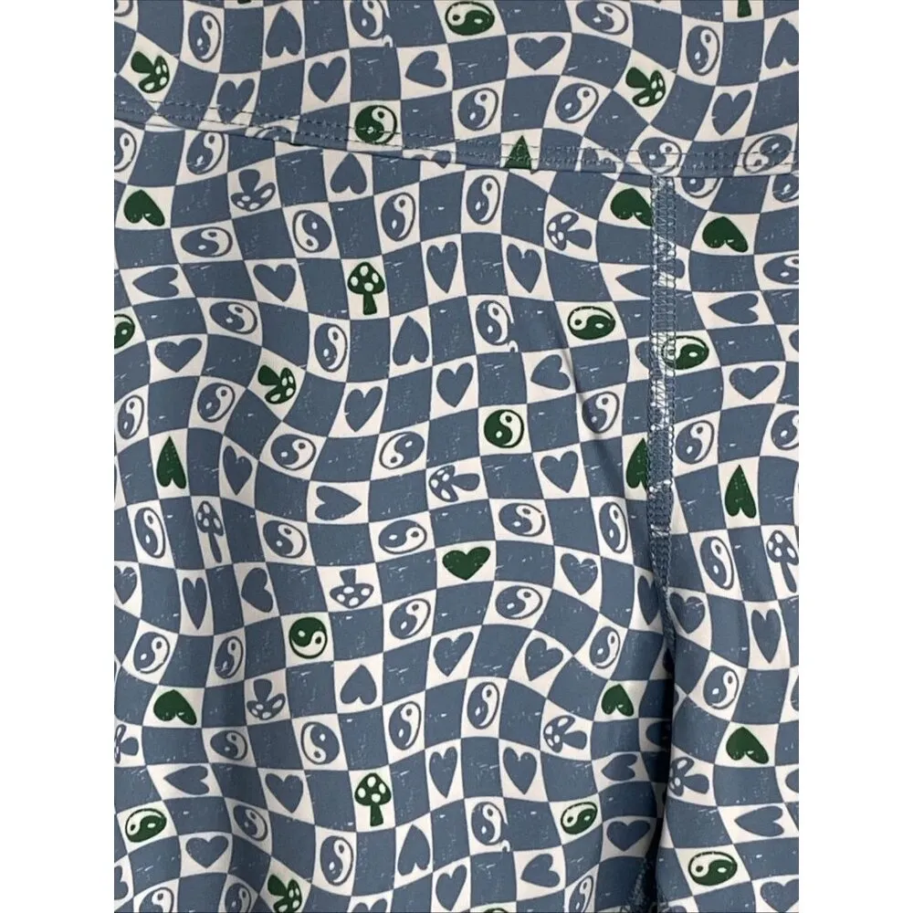 Eleven By Venus Williams Retro Revival 7/8 Legging & Sports Bra Sky Blue Medium - Image 5