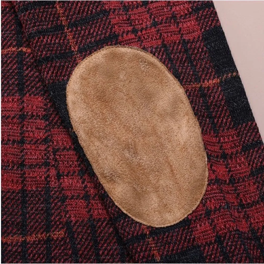 Plaid  Cardigan Sweater EUC - Image 6