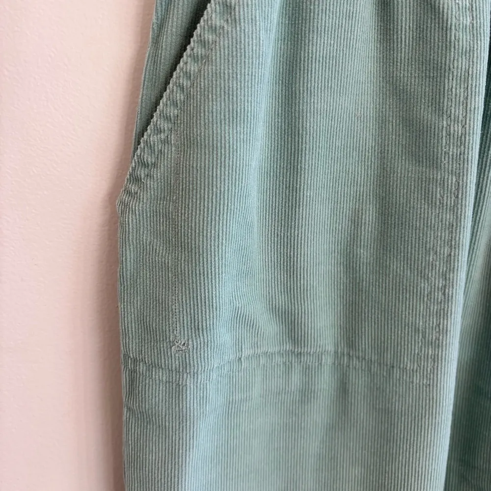 Alfred Dunner Vintage Seafoam Green Women's Corduroy Pants Made in USA Size 8 - Image 5