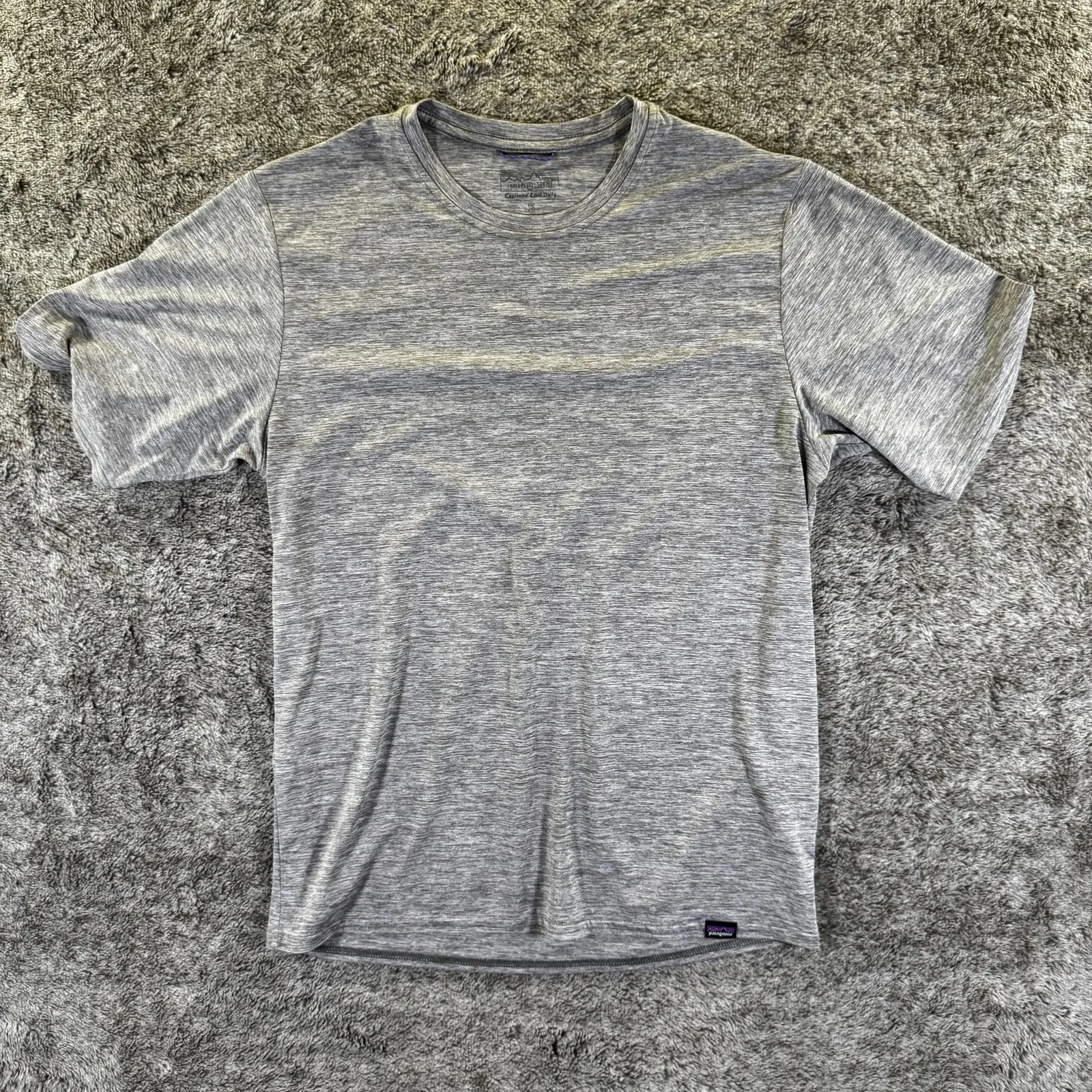 Patagonia Capilene Cool Daily Tee Women's Small Gray - Image 2