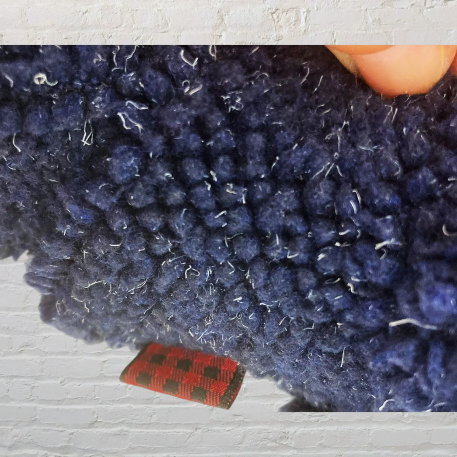 Vintage Woolrich Sherpa Fleece Jacket Navy USA Made L Heritage - Image 11