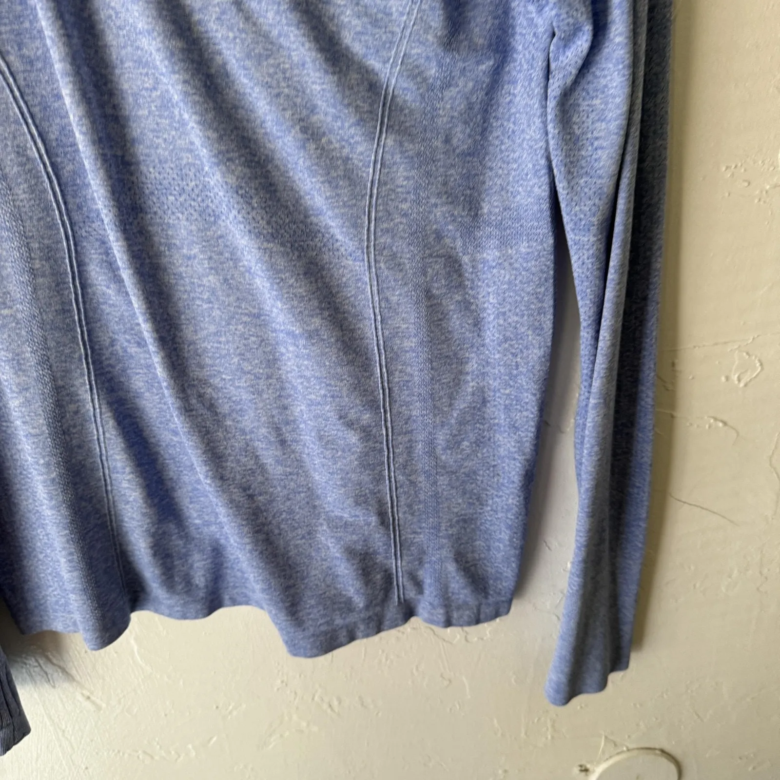 Calia‎ Pullover Womens Medium Long Sleeve Athletic Running Top Thumbholes Blue - Image 3