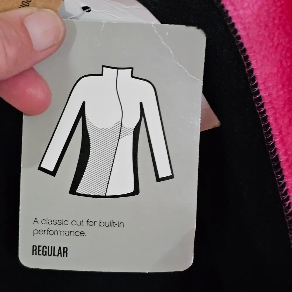 Raspberry Sorbet Qiarter Zip Fleece Sweatshirt Size Small - Image 11