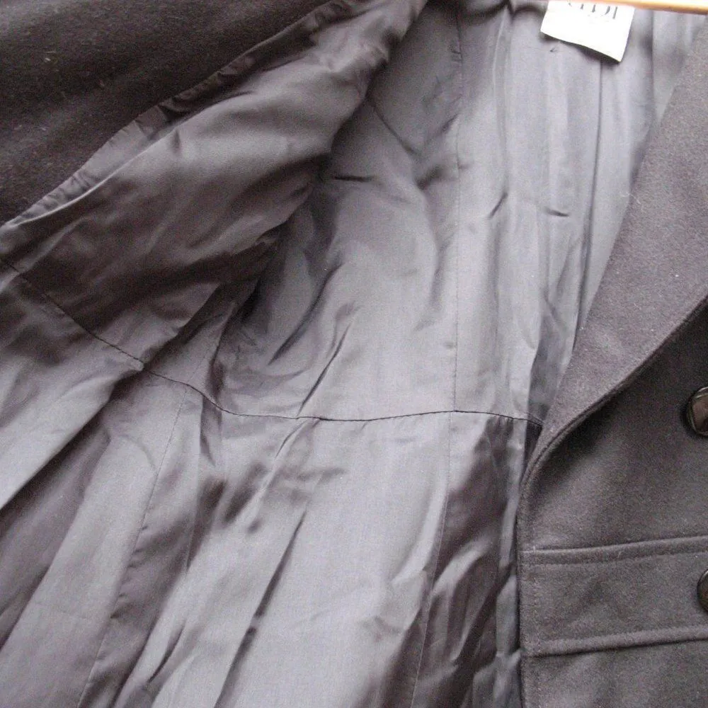 Tibi  Black Wool Coat - Image 4