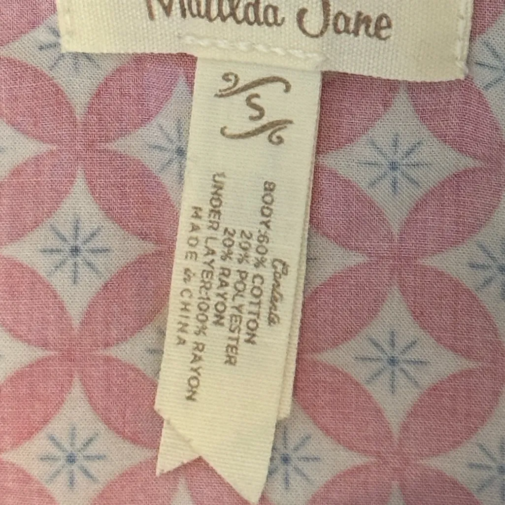 Matilda Jane My Miracle Twist Back Sweater w Ruffle Layered Look Women’s S Small - Image 8