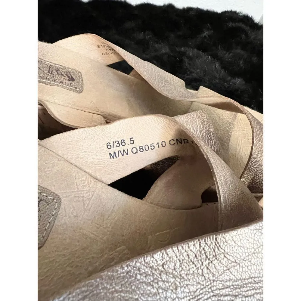 Korks Kork Ease Amboy Criss Cross Platform Sandals Slides Womens Shoes 6 - Image 6