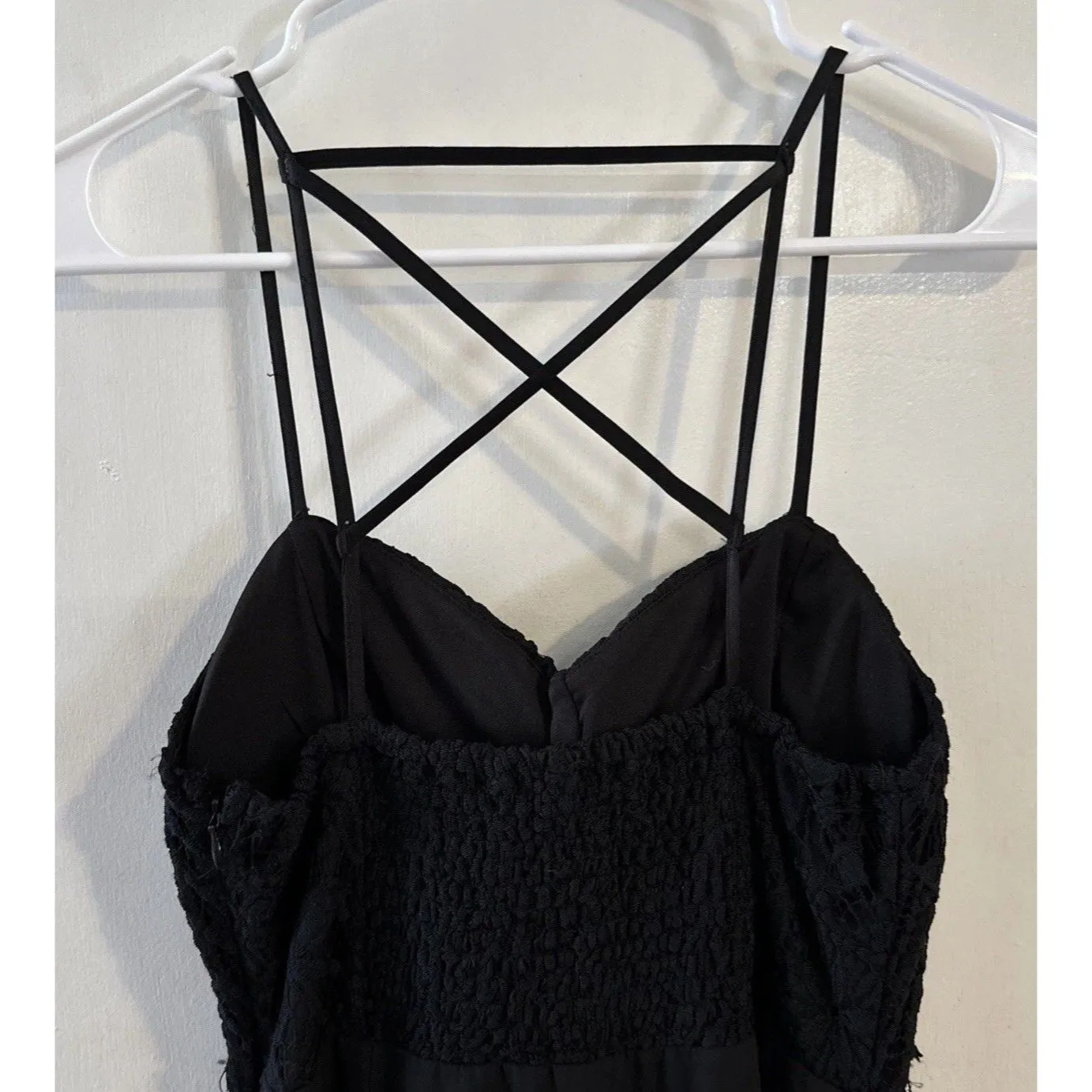 Material Girl Black Long Little Black Dress‎ Medium - Image 5