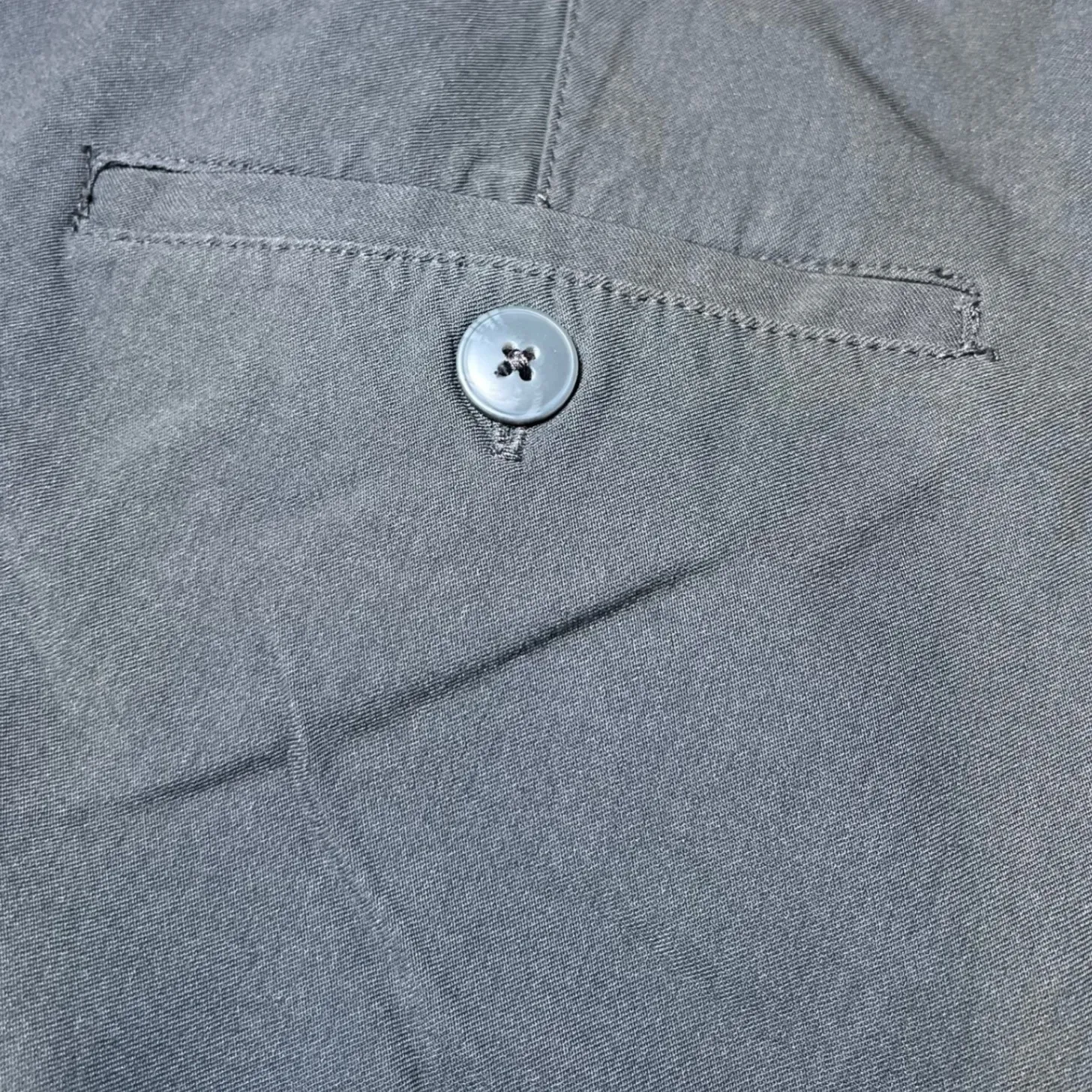 Simply Vera Vera Wang Pants Womens PL Gray Elastic Waist Straight Leg Casual - Image 8