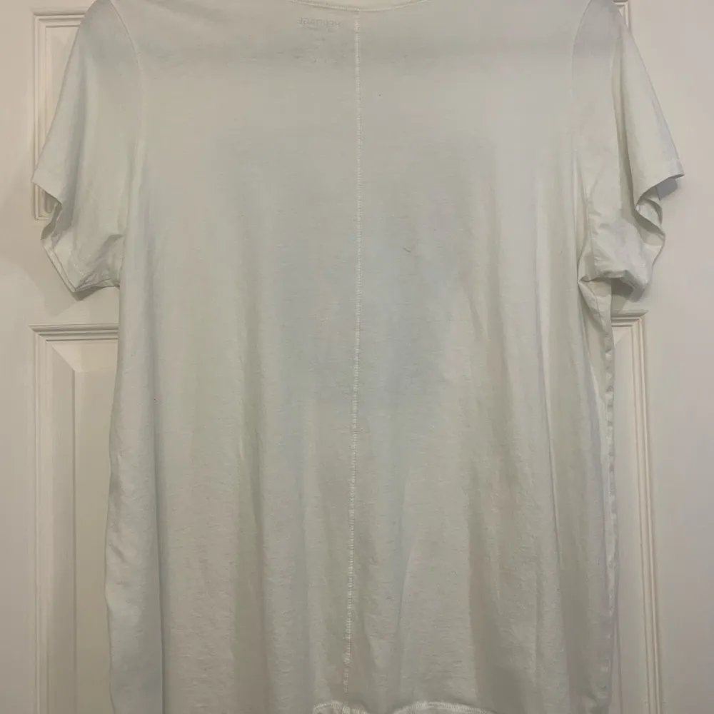 Torrid Heritage Women’s Love Butterfly Skeleton Couple White Sz 2  T-Shirt. 1640 - Image 4