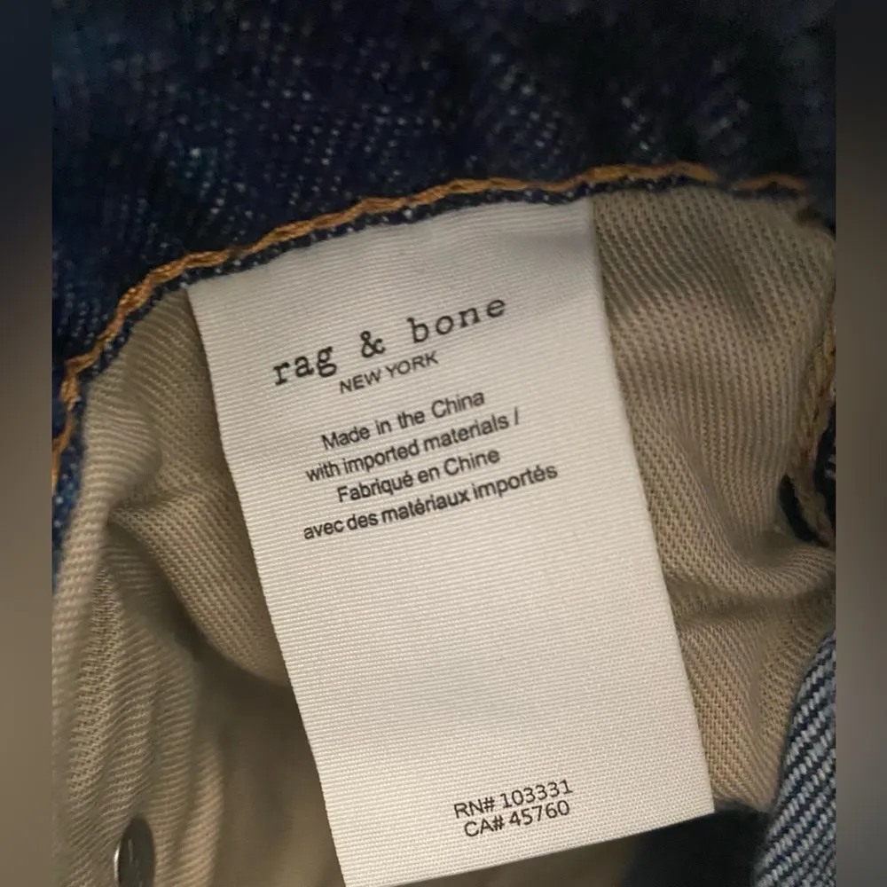 Rag & Bone NWT Women’s Alex High Rise Straight Jeans Size 30 High Waist - Image 13