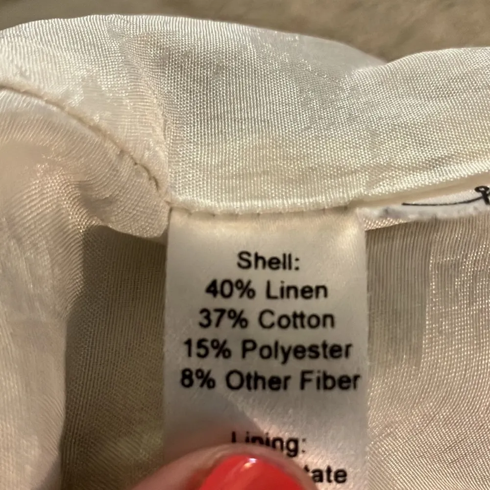 🎉4 for $20 Loft Lined Linen Shorts, Size 12 - Image 7