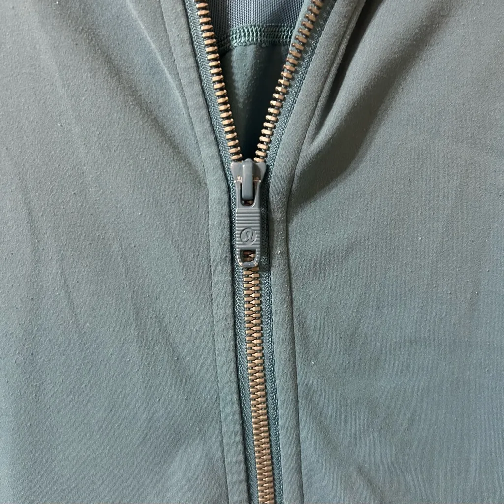 Lululemon Hooded Define Jacket Nulu Desert Teal - Size 8 - Image 4