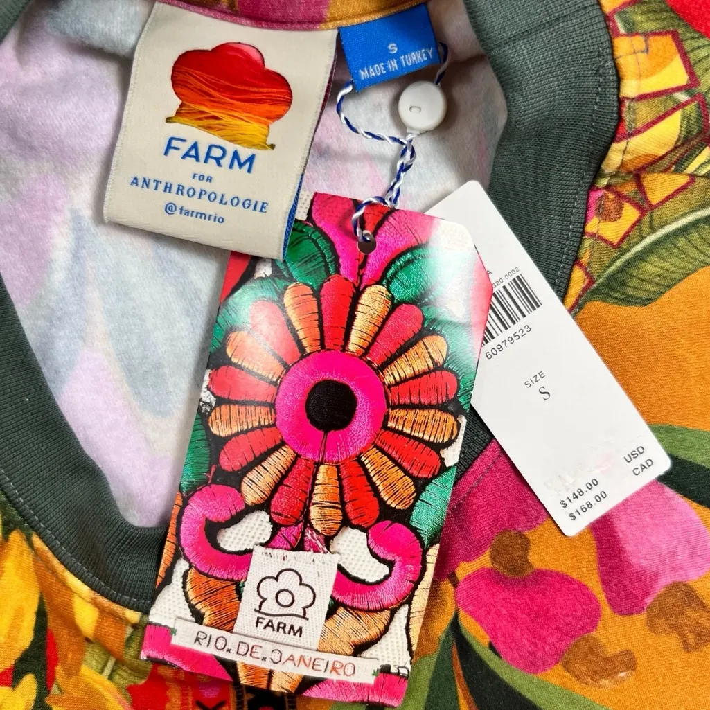 Farm Rio for Anthropologie Bosque Pullover - Image 3