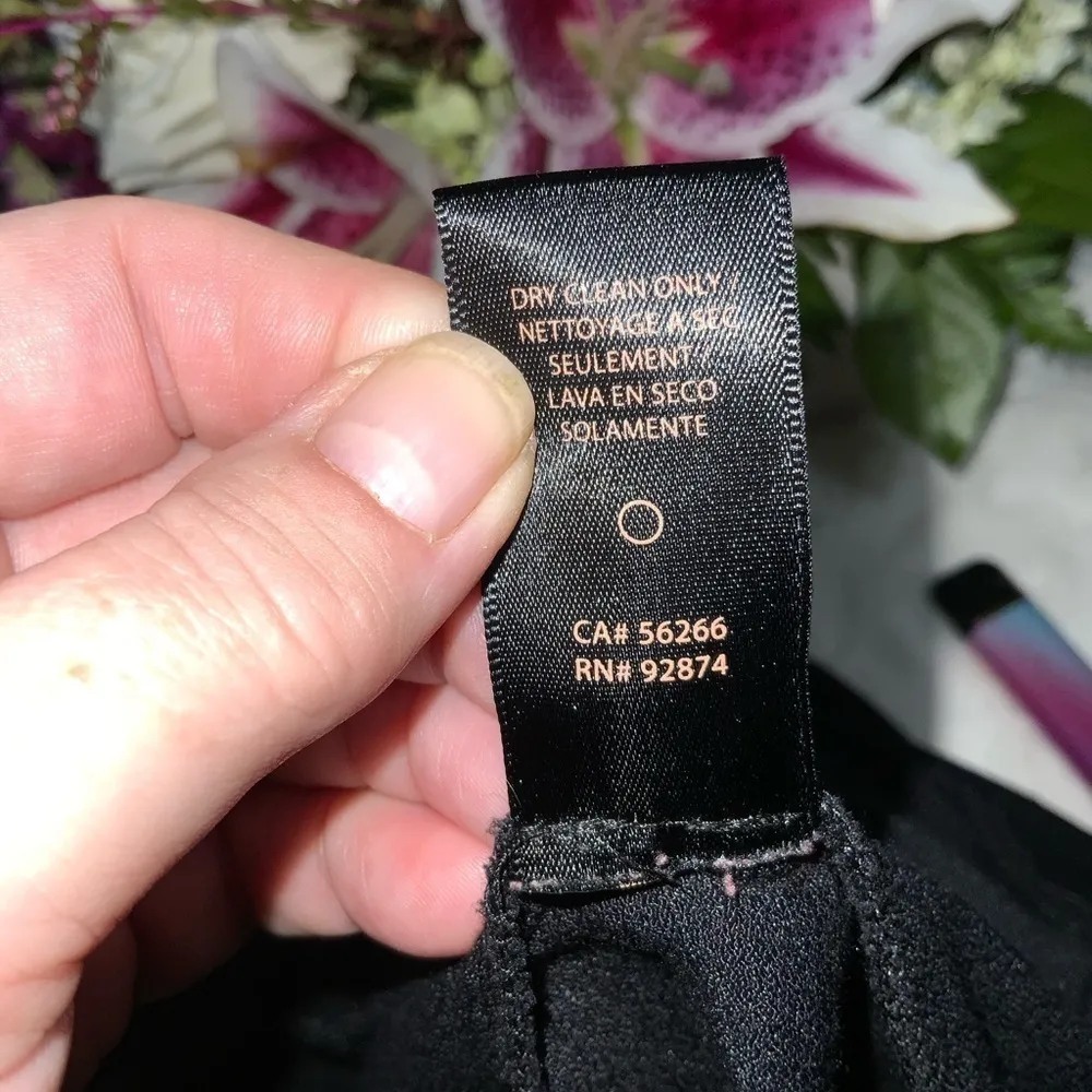 Ella Moss Black Moto Shirt Lightweight Zip-Up Casual Everyday Jacket Pockets M - Image 7