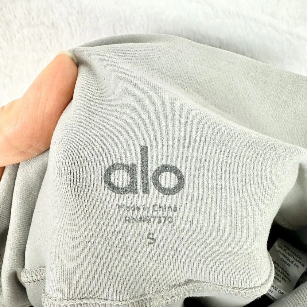 Alo Yoga High Waist Moto Legging Size Small Gray Athletic Athleisure - Image 7