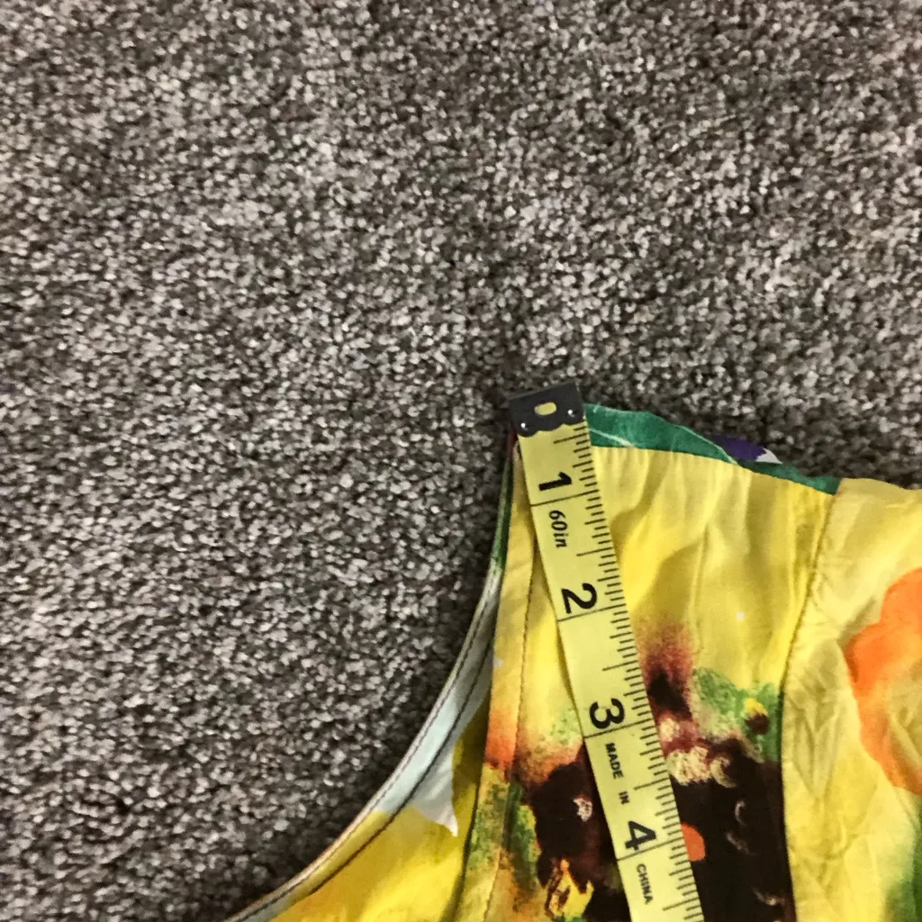 Vintage Jams World Hattie Tiered Mini Dress in Mixed Poppy Print Size Small - Image 13