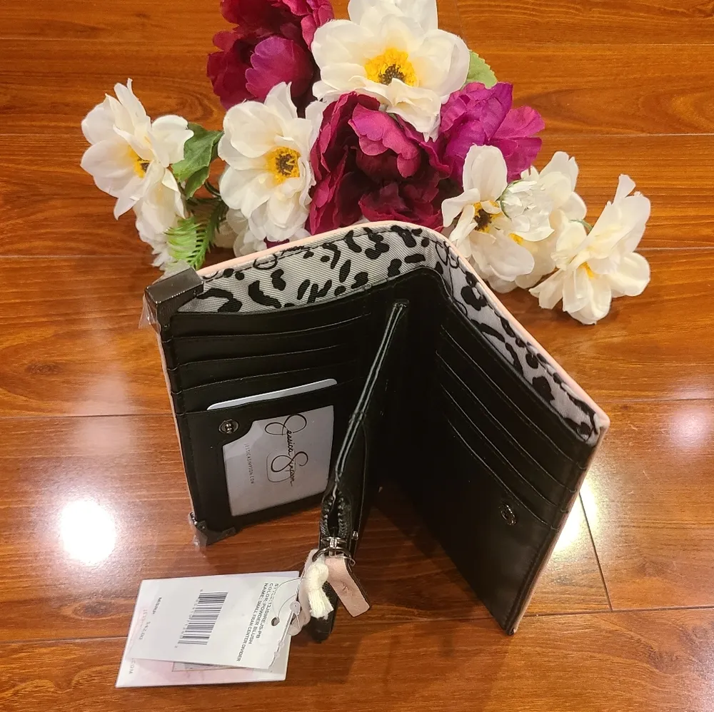 Jessica Simpson Powder Blush Bifold Wallet - Image 5