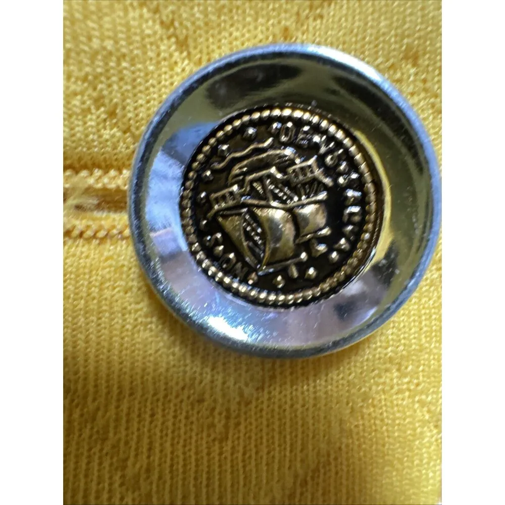 vintage Tucker women’s Yellow blazer Size large 60’s 70’s - Image 5