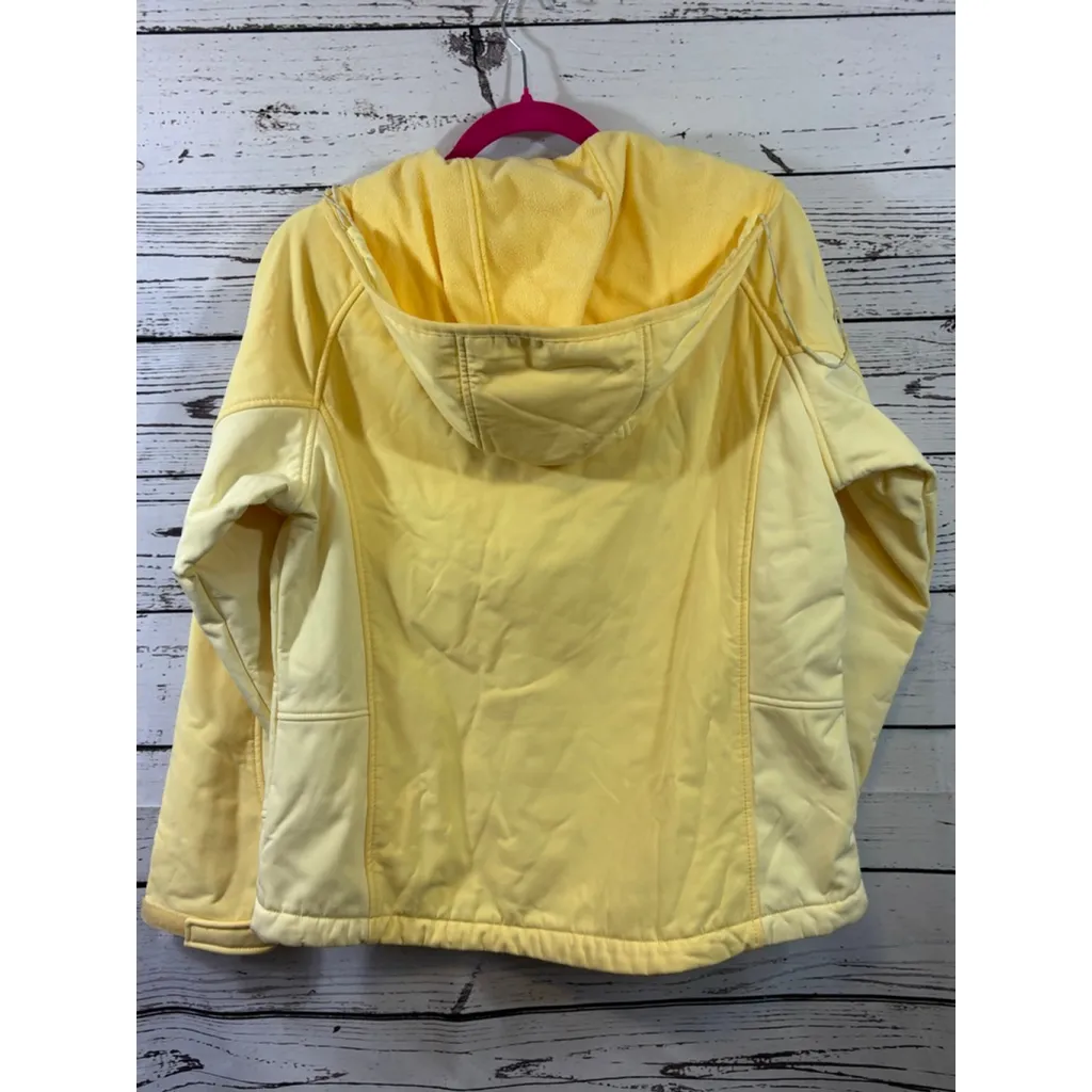 Women's Denali Yellow Full Zip Fleece Lined Jacket Size L Size L - Image 8