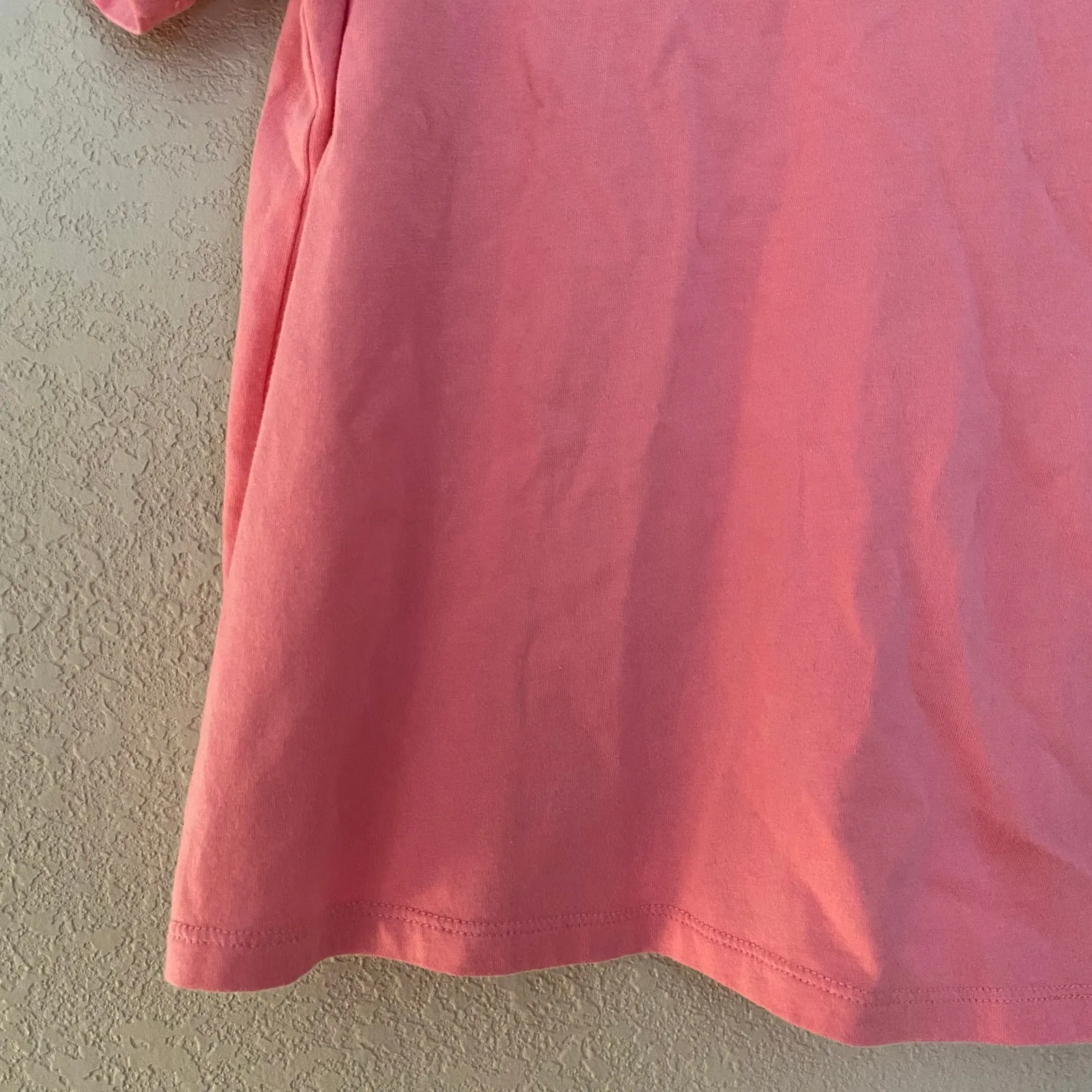 Boden Light Pink Crewneck Short Sleeve Tee Basic 100% Cotton Women's size Medium - Image 4