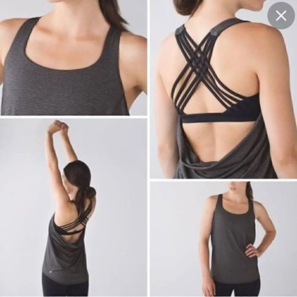 LULULEMON loose fit open back tank - Image 2