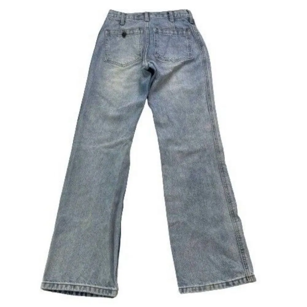 Brandy Melville John Galt Sailor Bootcut Jeans Size Small - Image 3