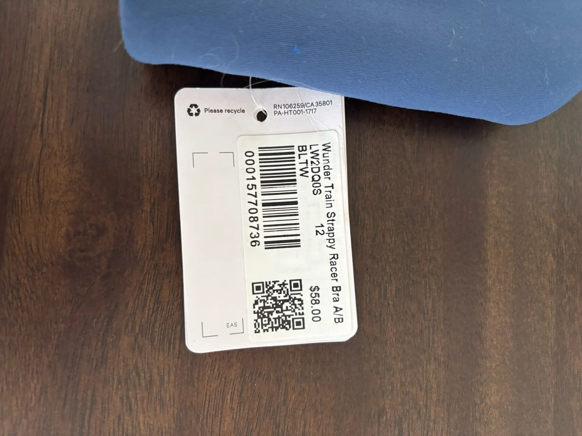 Lululemon Wunder Train Bra A/B Strappy Racer 12 - Image 4