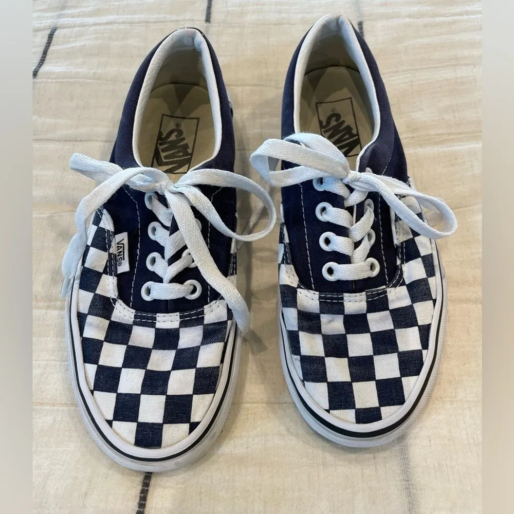 VANS Era Checkerboard Nightsky/True White Shoes - Women’s Size 6 -Men's size 4.5 - Image 2