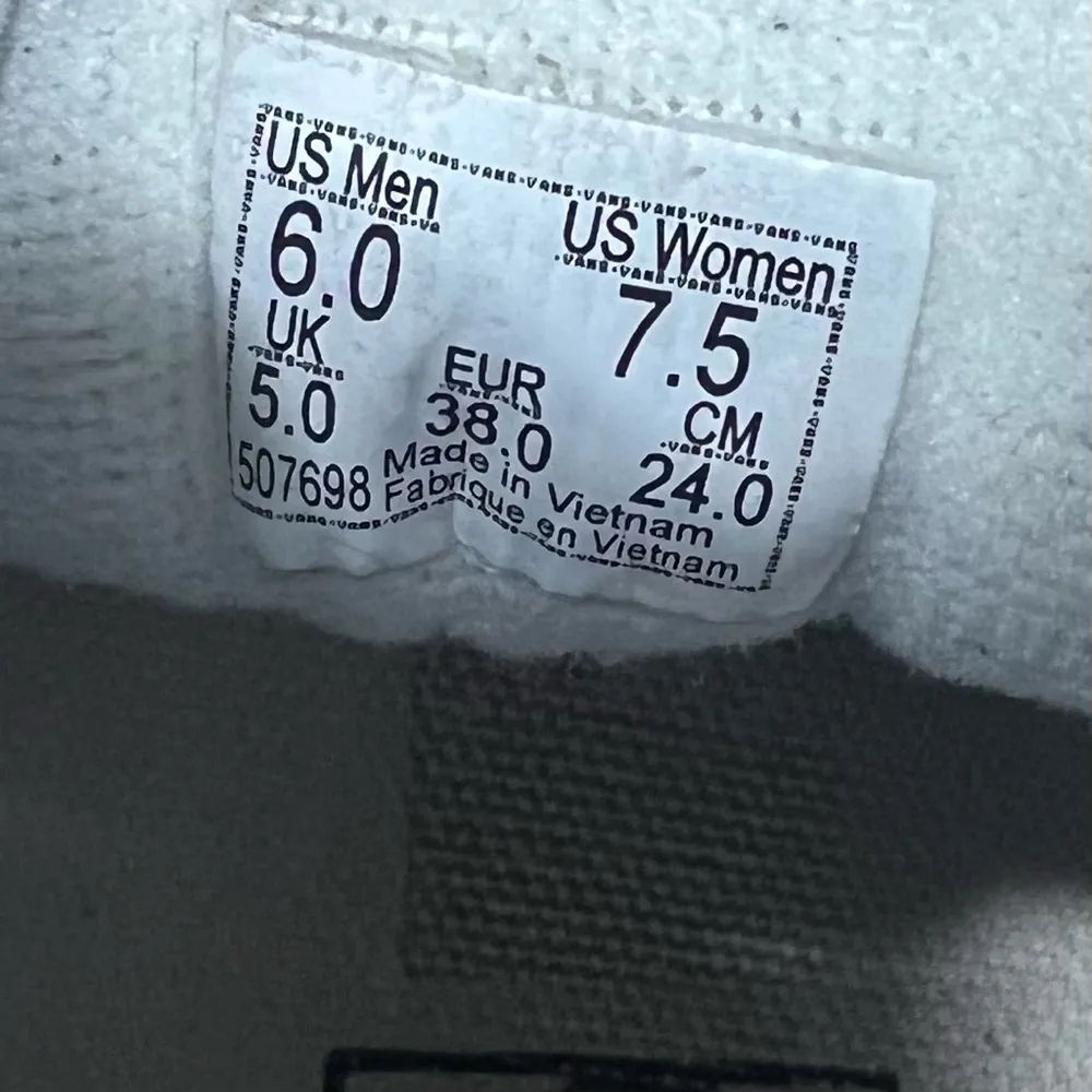 Vans Sk-8 Hi Fair Isle blue suede and Sweater sneakers size 7.5 - Image 14