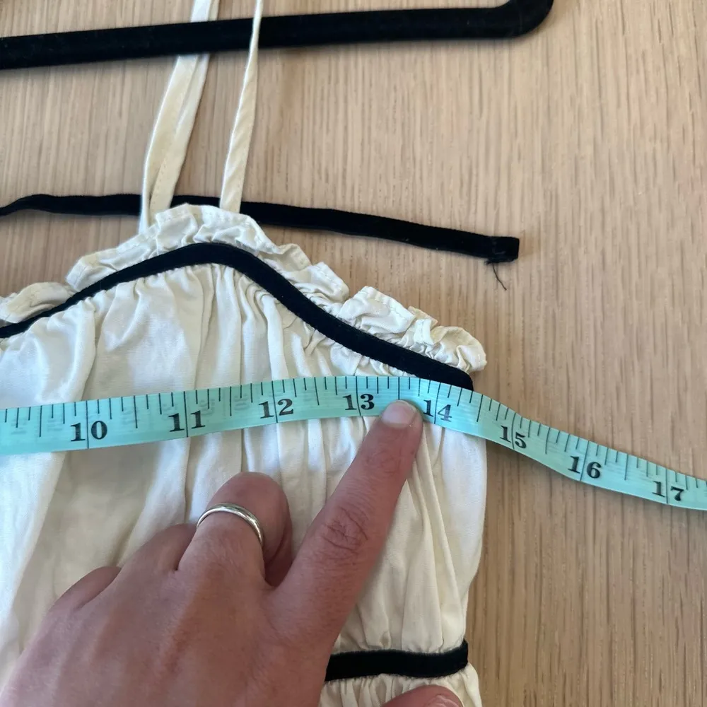 Momni Monochromatic Black and White with Contrast Lining Midi Dress Small 1543 - Image 10