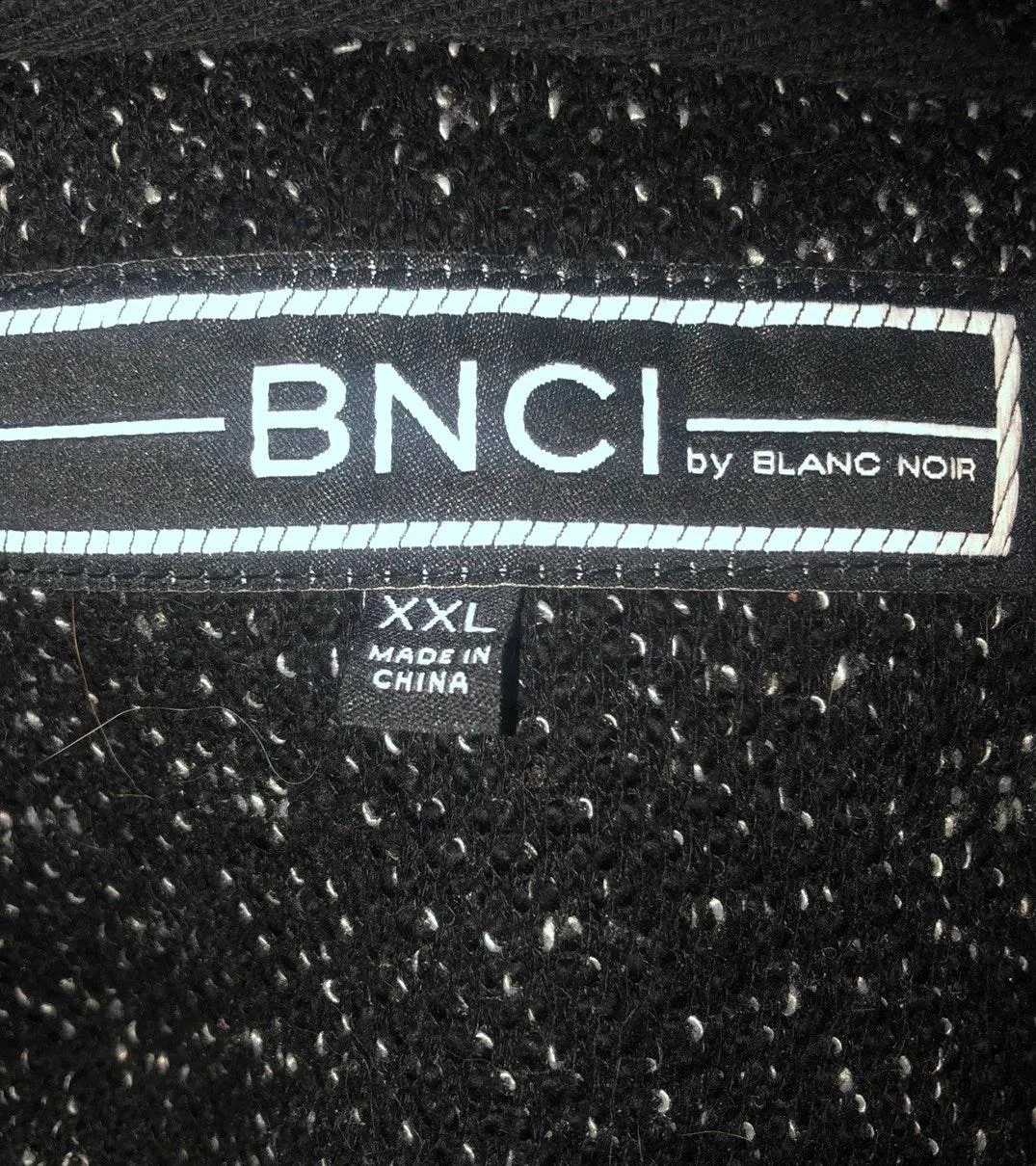 BCNI By  Noir Drape Front Cardigan - Image 6