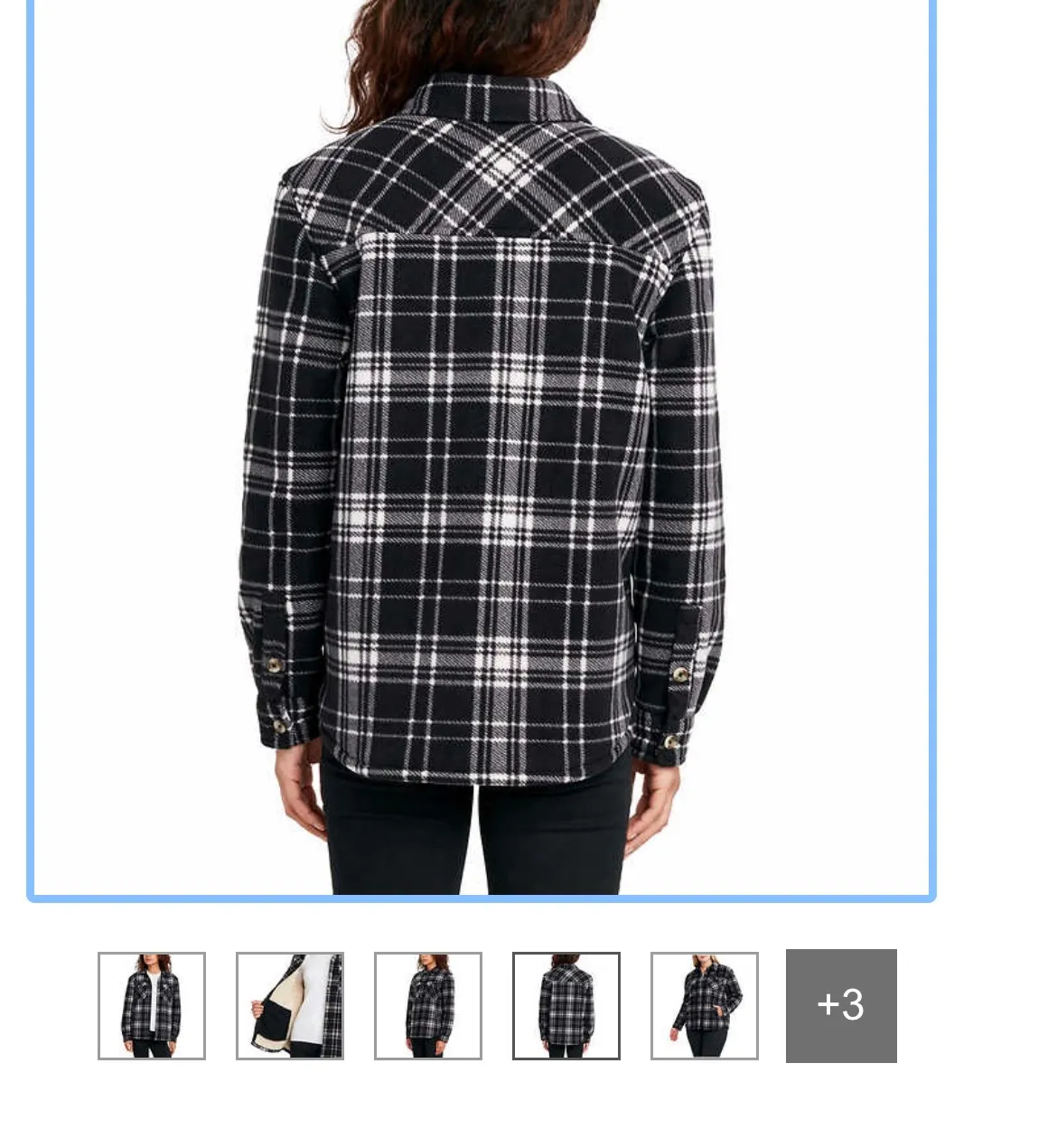 Sage Lady’s Plush Shirt Jacket (costco) - Image 2